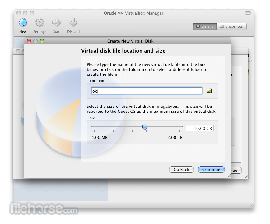 Virtualbox mac