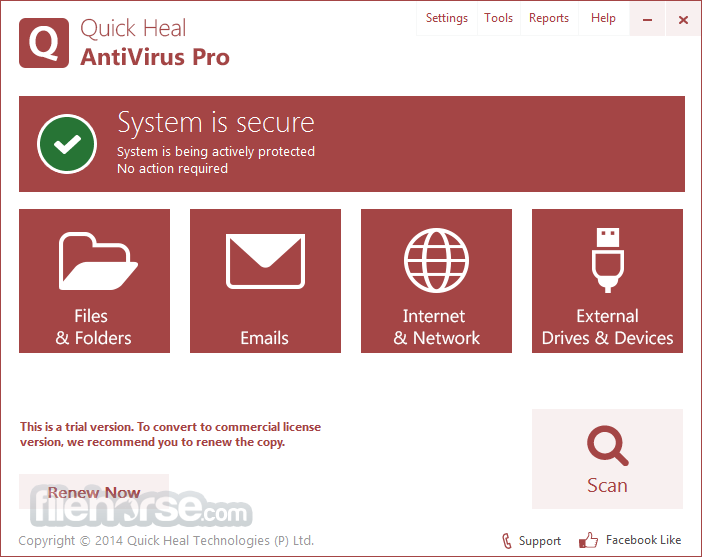 Quick Heal Antivirus Pro 17.00 Serial Key