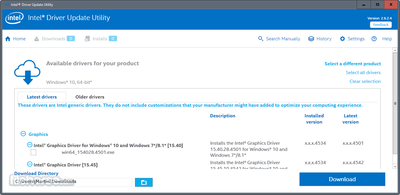 Intel Driver Update Utility 3.1.1.2 Download for Windows