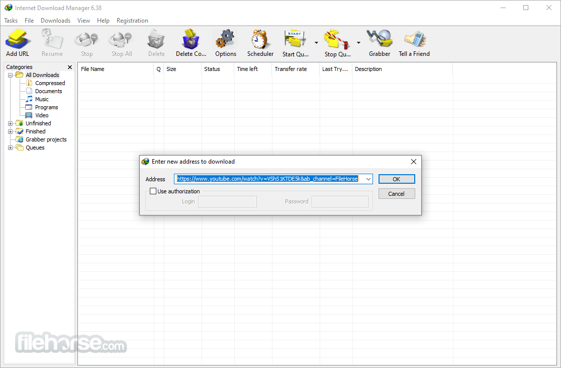 Firefox resume broken downloads