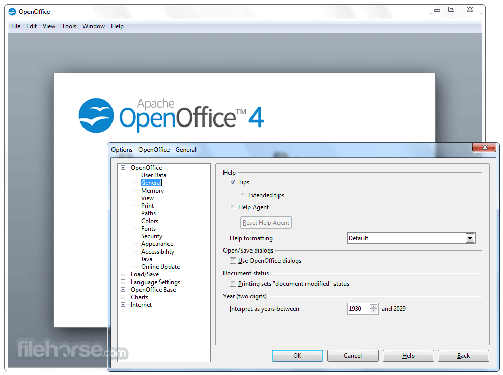 openoffice 3.3 screenshots. OpenOffice.org 3.3.0