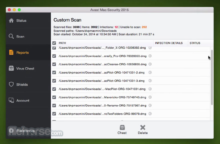 Avast Mac Security Screenshot 3