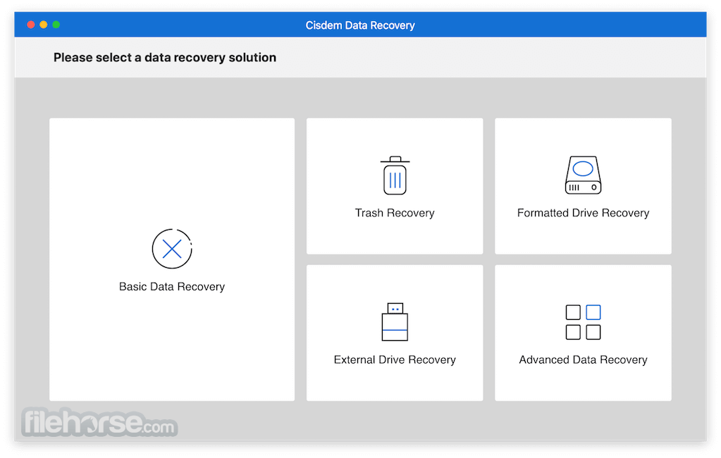 Cisdem Data Recovery 15.0.0 Screenshot 1