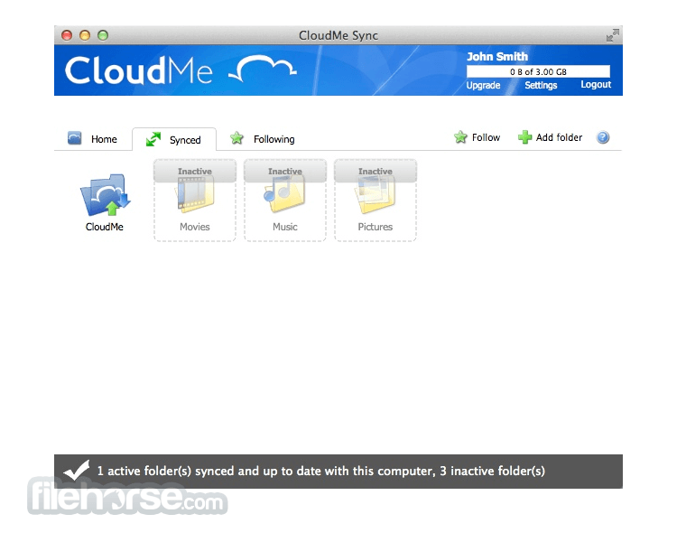CloudMe 1.11.4 Captura de Pantalla 2