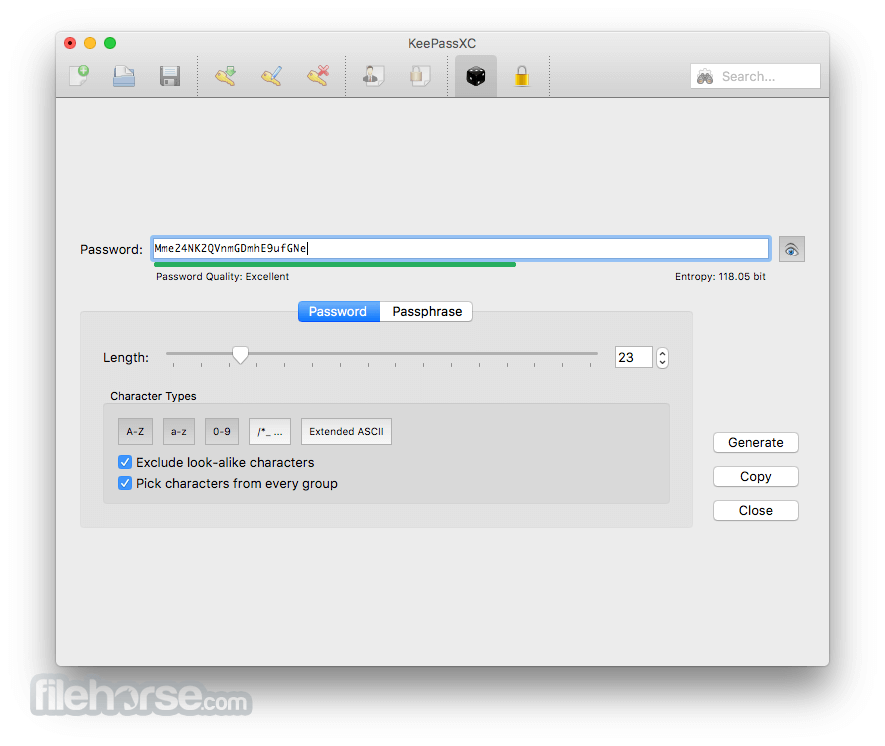 keepass for mac os sierra