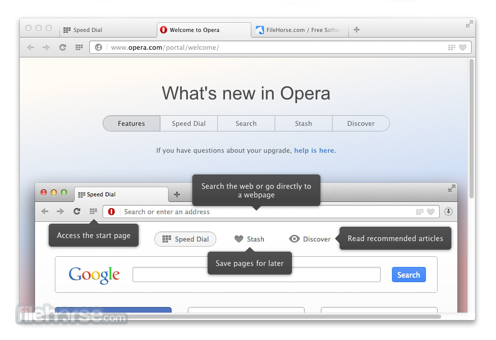 Opera 79.0 Build 4143.72 Captura de Pantalla 1