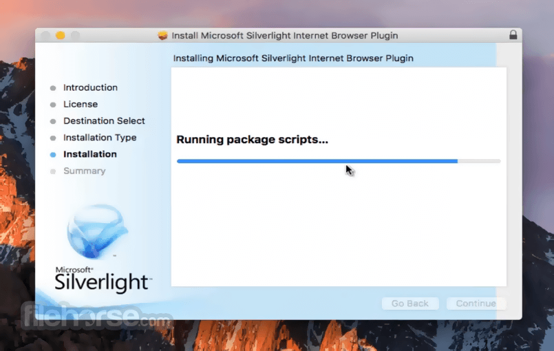 running silverlight on mac