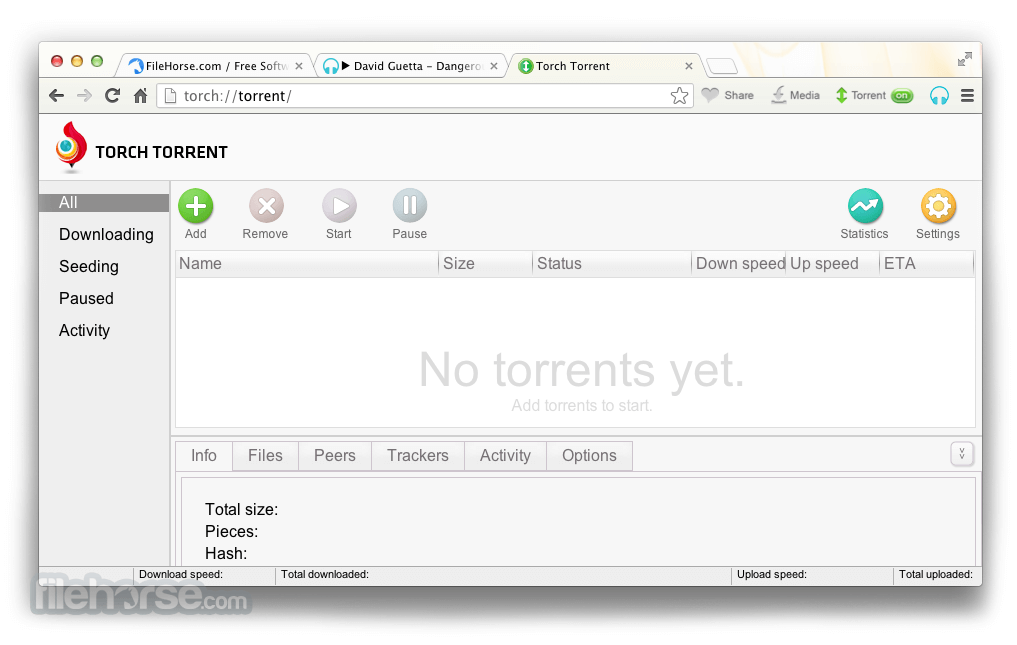 Torch Browser 25.0.0.3666 Screenshot 3