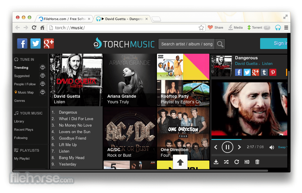 Torch Browser 23.0.0.3173 Screenshot 4