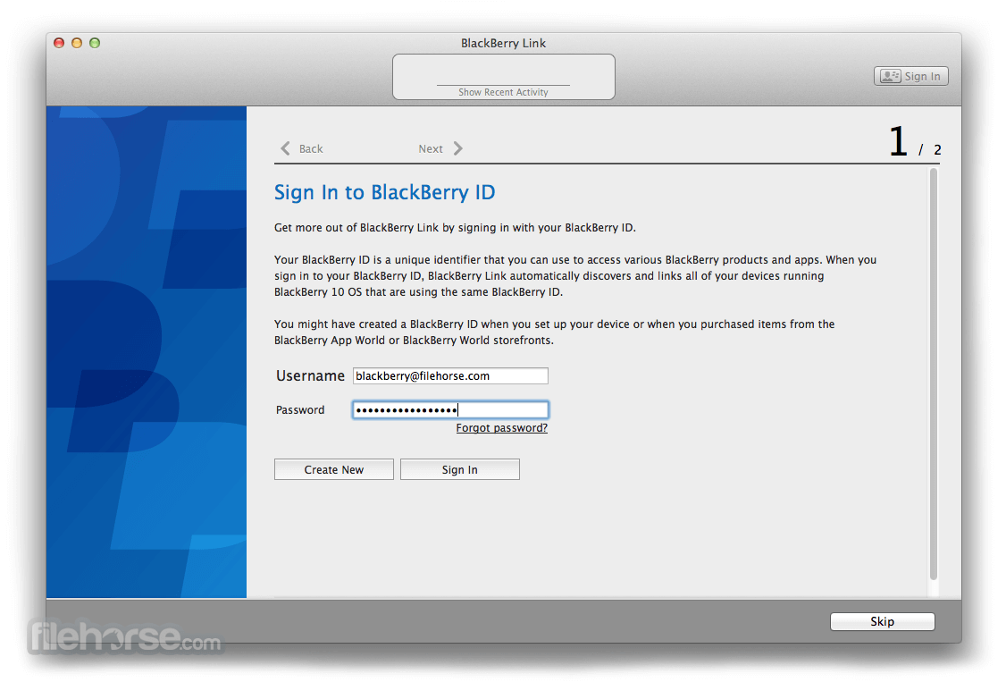 download free blackberry link for mac