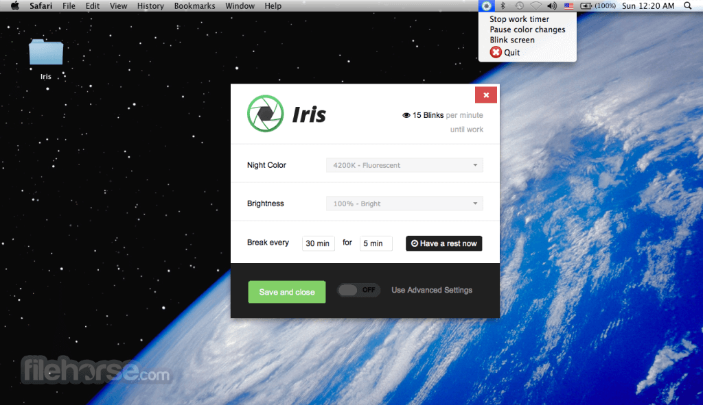 iris download mac