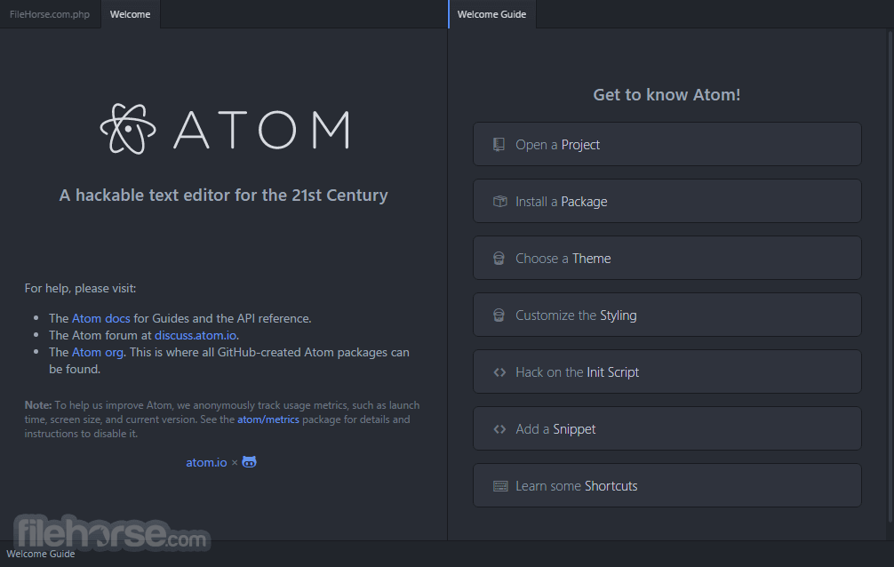 atom code editor for mac