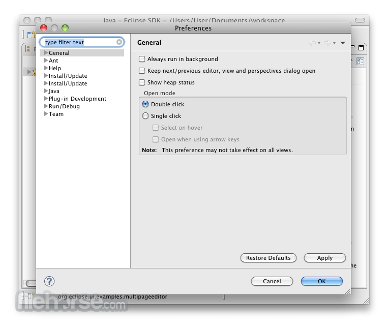Eclipse SDK 3.7.2 (64-bit) Screenshot 4