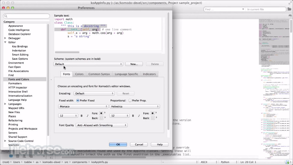 Komodo Edit 9.2.1 Build 15998 Screenshot 3