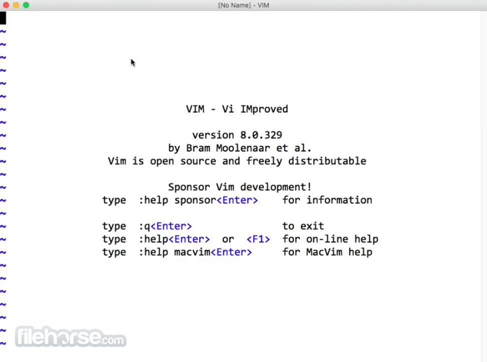 MacVim 7.3 Snapshot 62 (OS X 10.6) Screenshot 1