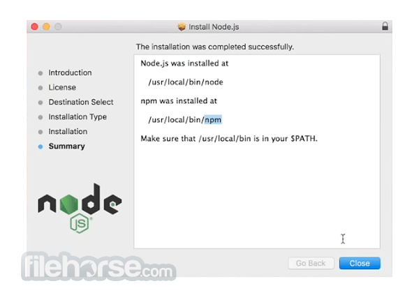 Node.js 15.6.0 Screenshot 4