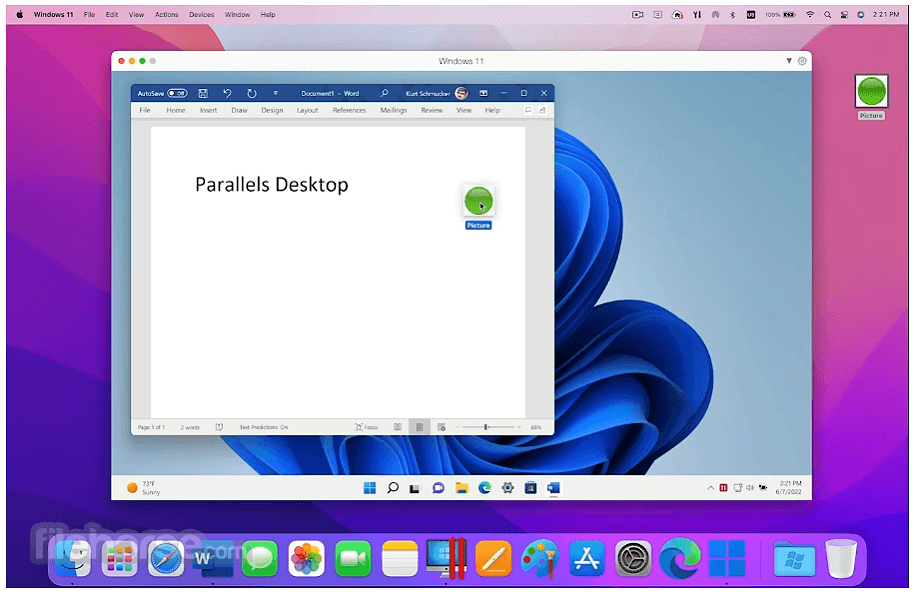Parallels Desktop 11.0.0.31193 Captura de Pantalla 1