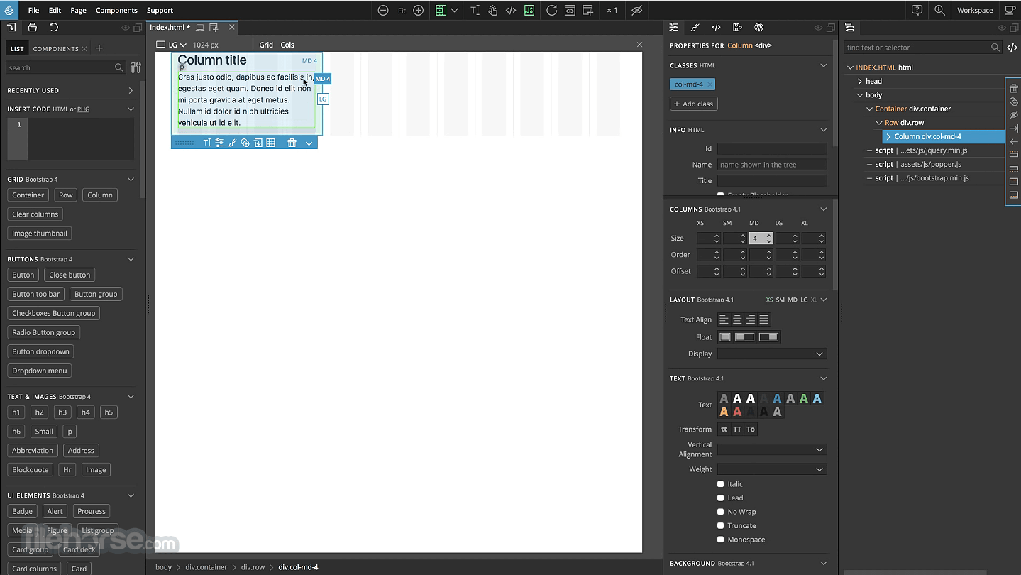 easy to use web editor