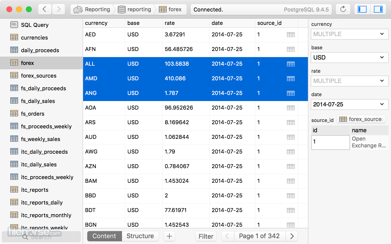 postgres.app and postico