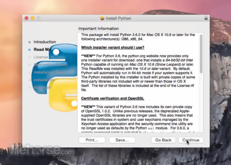 latest python version for mac