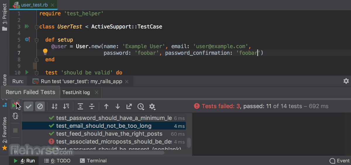 RubyMine 2020.2.1 Screenshot 4