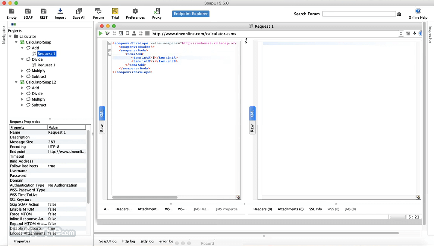 soap ui tool for mac