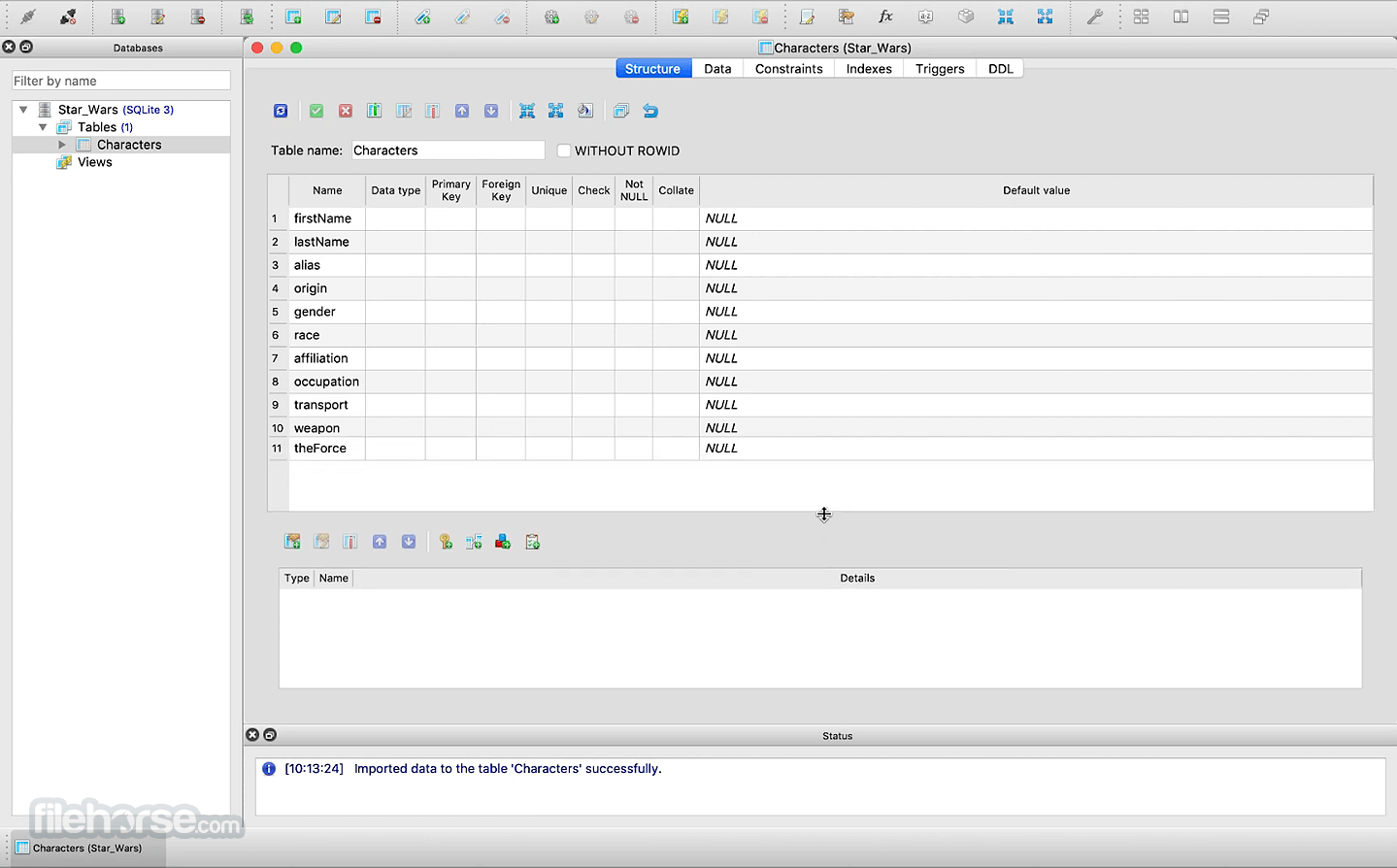 SQLiteStudio 3.2.1 Screenshot 2