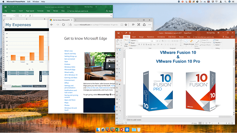 vmware fusion download for windows 10