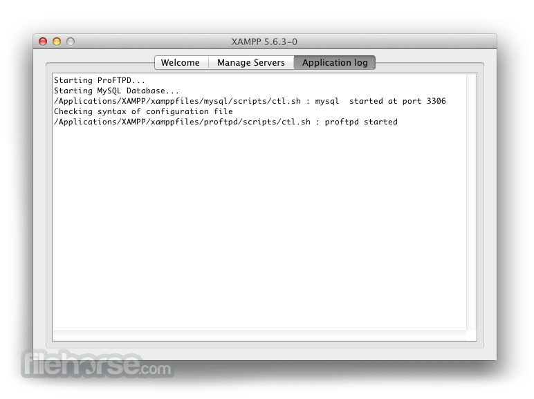 XAMPP 5.6.14 Screenshot 3