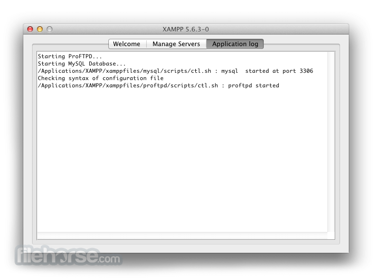 download xampp on mac