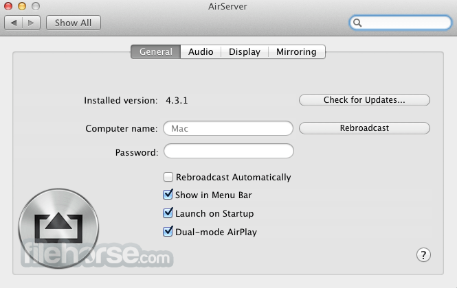 AirServer 7.1.1 Screenshot 1