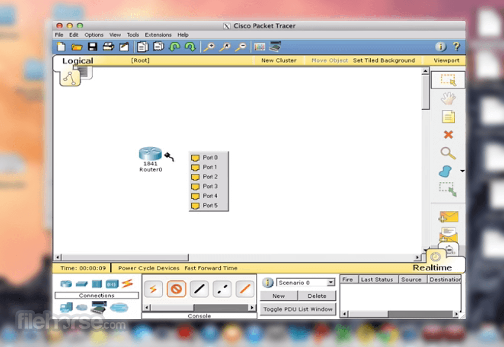 Cisco Packet Tracer 7.2.2 Screenshot 1