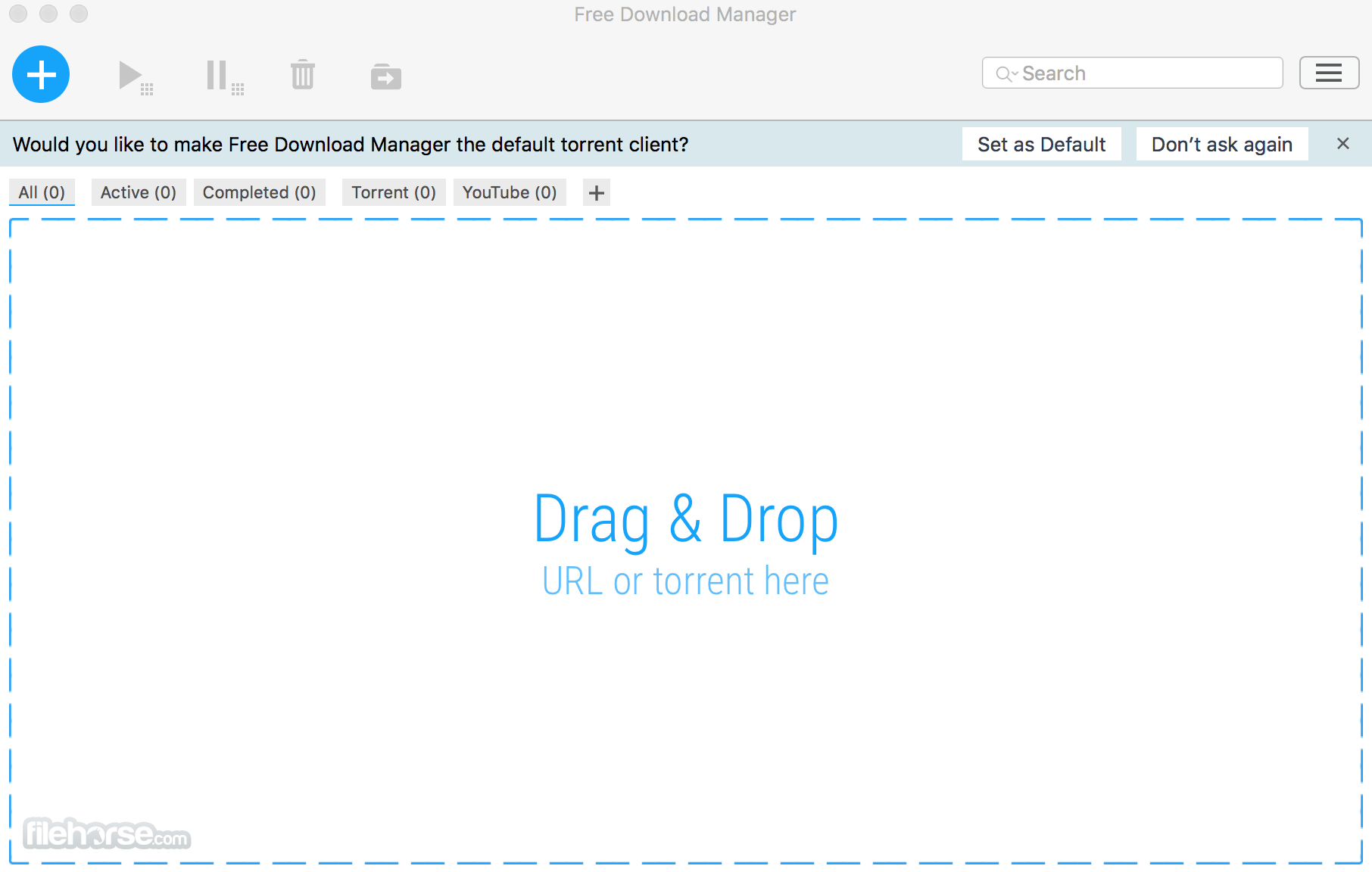 Free Download Manager 6.18.1 Screenshot 1