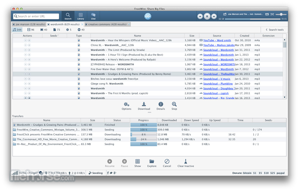 frostwire 4.21.8 download