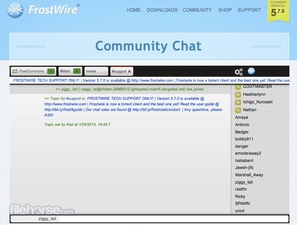 FrostWire 5.7.0 Screenshot 4