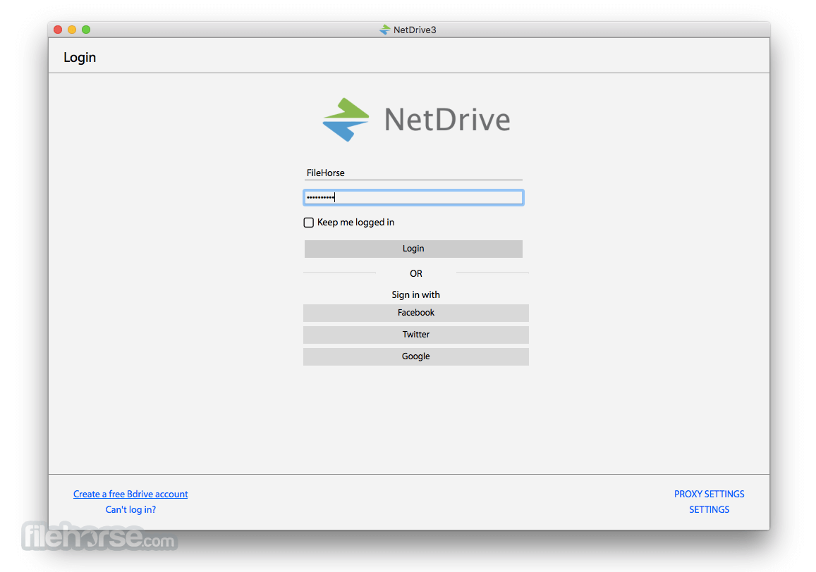 netdrive connect to amazon drive