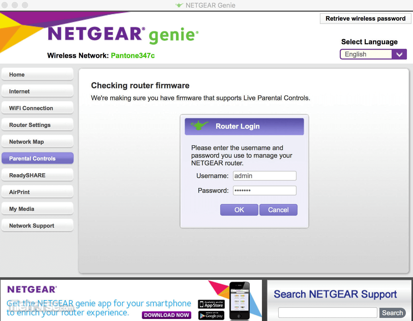 NETGEAR Genie 2.4.42 Screenshot 1