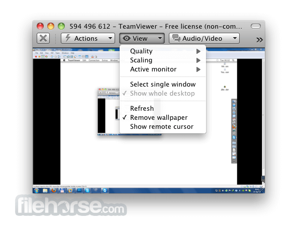 team viewer for mac 10.7.5