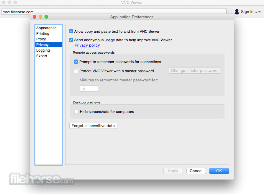 encrypted vnc viewer for mac