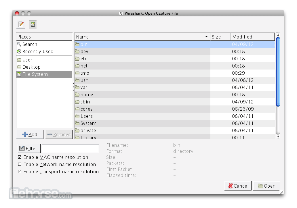 wireshark mac os x yosemite