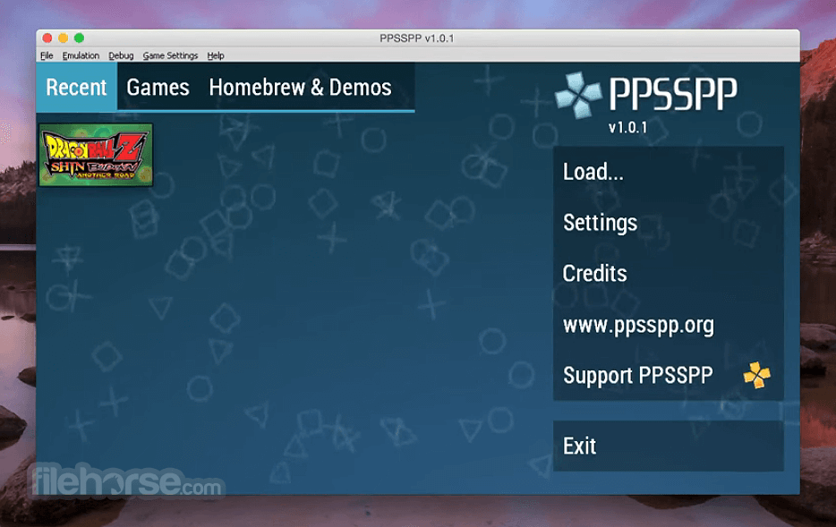 PPSSPP 1.17.1 Screenshot 1
