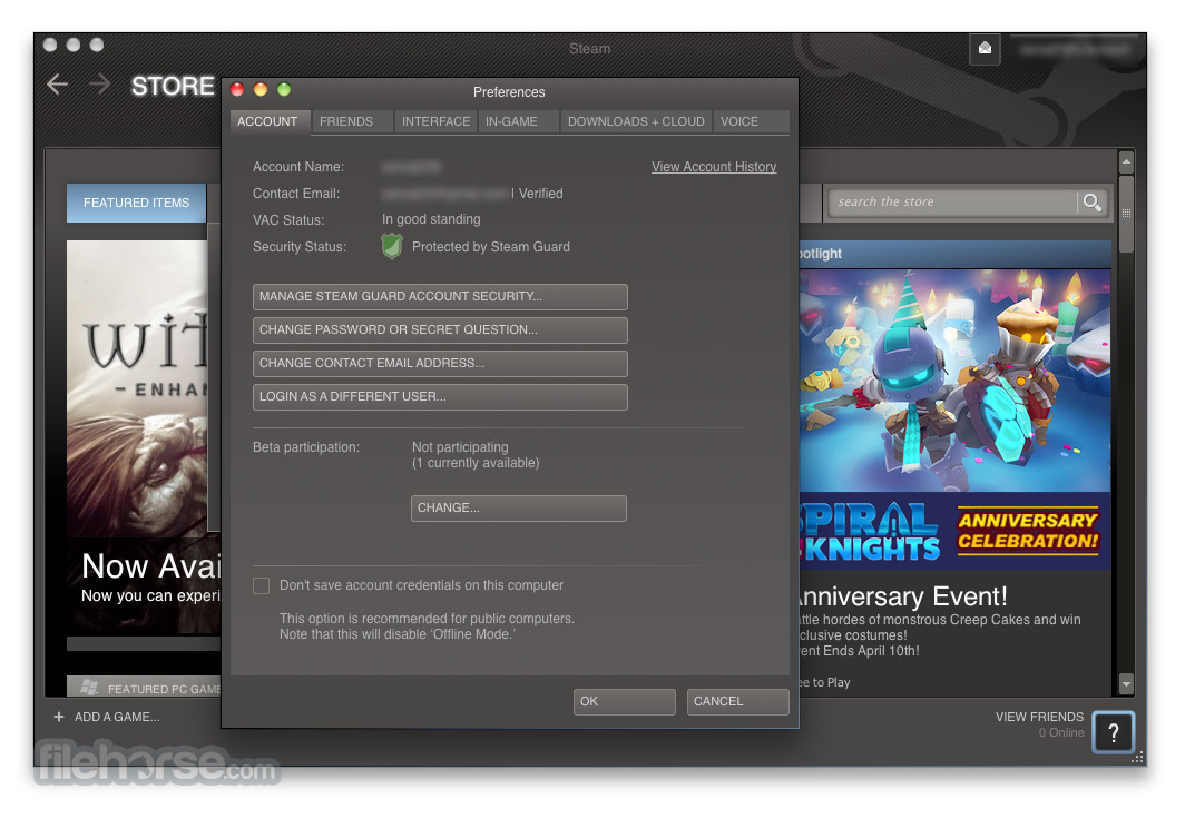 Steam for Mac Client Available for Download, Service Not Yet Active