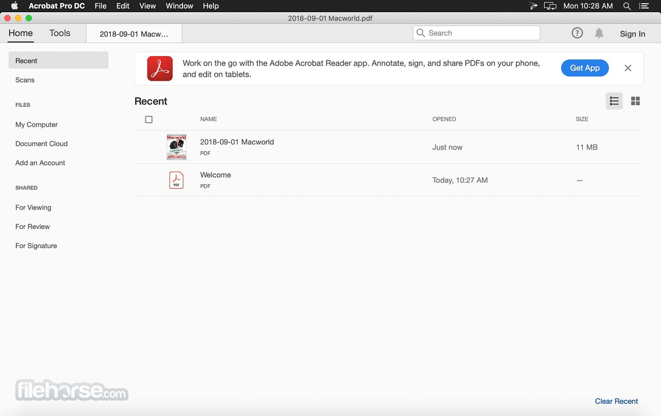 acrobat pro dc mac free download