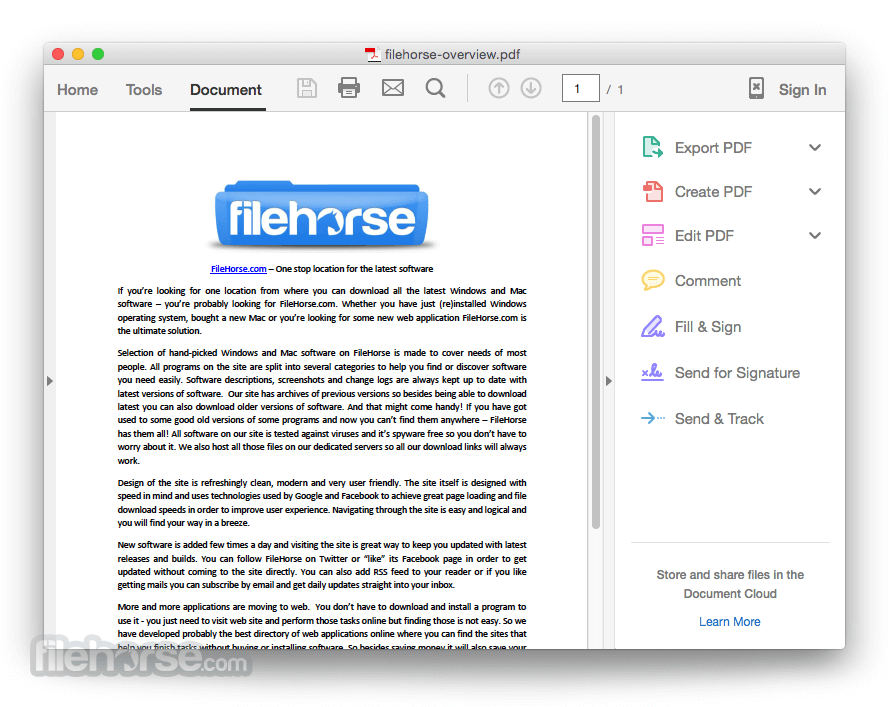 mac get acrobat reader for free