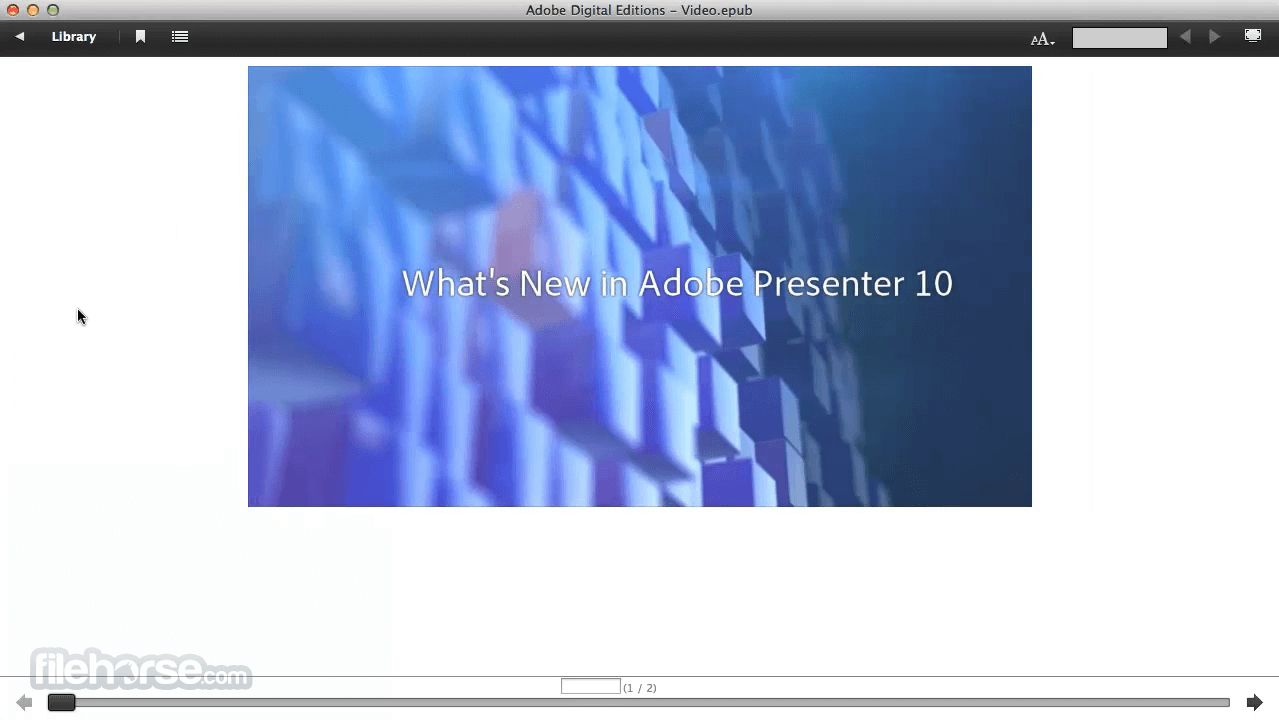 Adobe Digital Editions 4.5.11 لقطة شاشة 3
