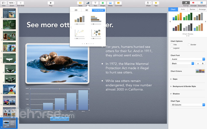 Apple Keynote 5.1.1 Screenshot 2
