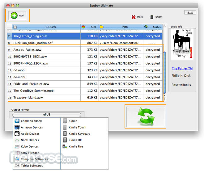 epubor ebook converter ultimate for ibook