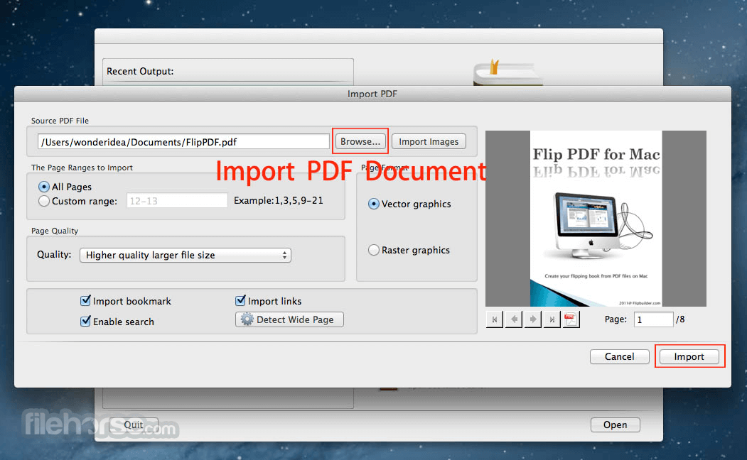 Flip PDF Plus 6.25.5 Screenshot 1