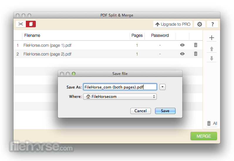 uninstall pdf merger for mac