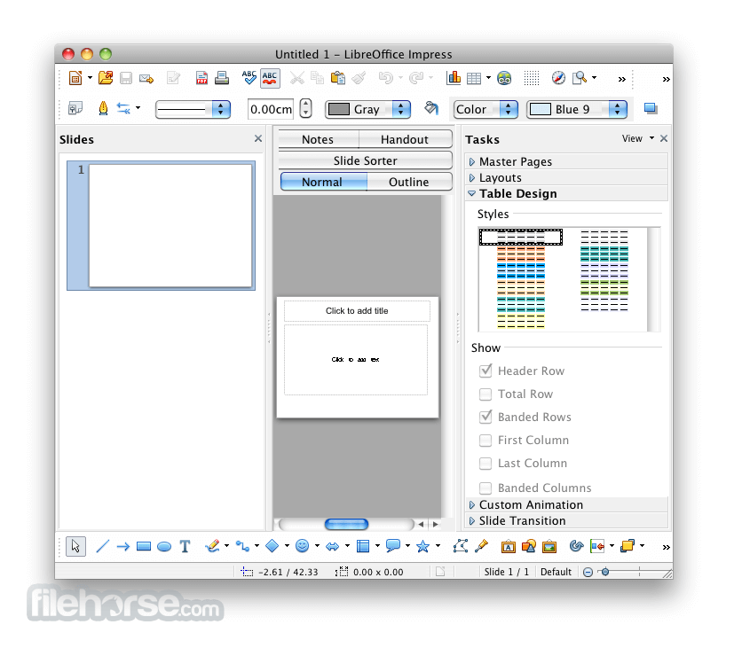 LibreOffice 5.4.0 Captura de Pantalla 4